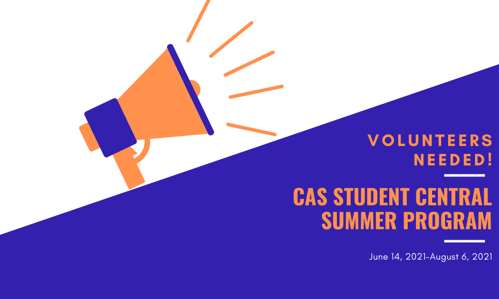 Volunteer for the CAS Student Central Summer Program Casualty